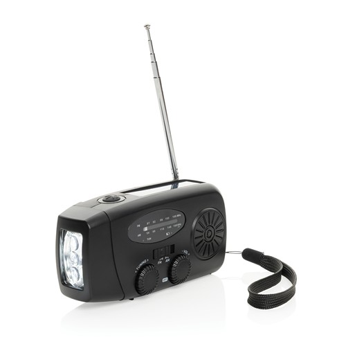 Radio de emergencia plástico reciclado RescueWave RCS