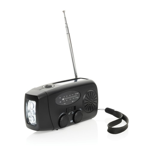 Radio de emergencia plástico reciclado RescueWave RCS