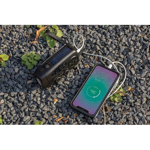 Radio de emergencia plástico reciclado RescueWave RCS