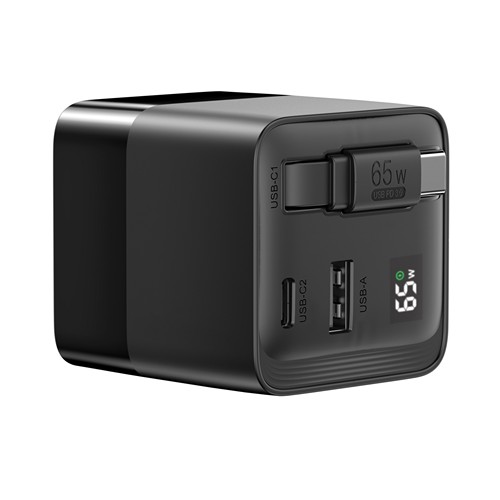 Chargeur 65W GaN avec câble Urban Vitamin Mendocino - 12
