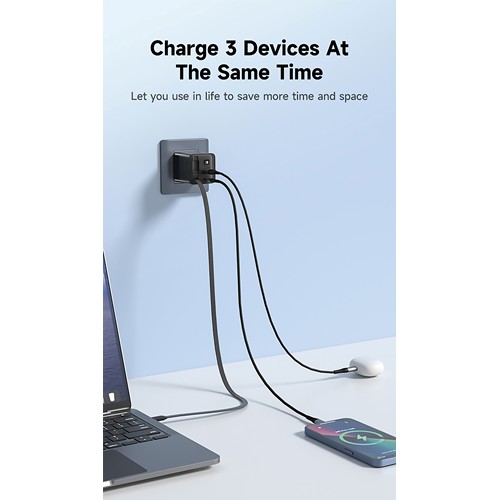 Chargeur 65W GaN avec câble Urban Vitamin Mendocino - 6