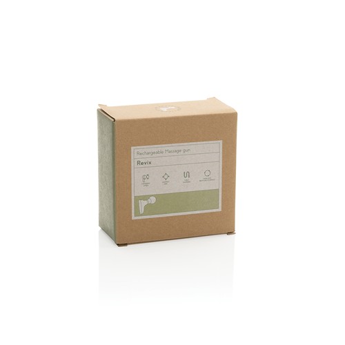 Pistola de masaje de plástico reciclado Revix RCS