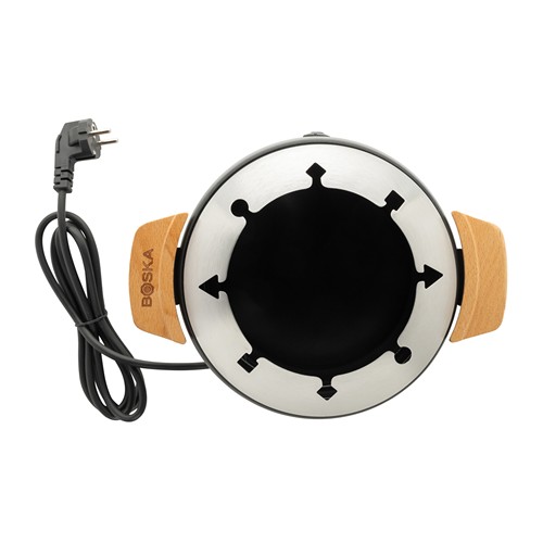 black Set fondue eléctrica para fiestas BOSKA 2,3 L (tipo F UE)