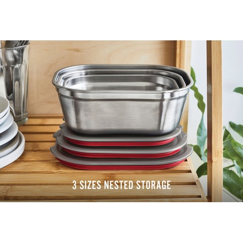 Caja comida Black+Blum (3 piezas, pequeño, mediano y grande)