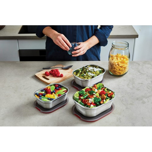 Caja comida Black+Blum (3 piezas, pequeño, mediano y grande)