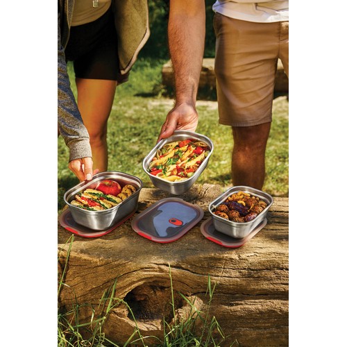 Caja comida Black+Blum (3 piezas, pequeño, mediano y grande)