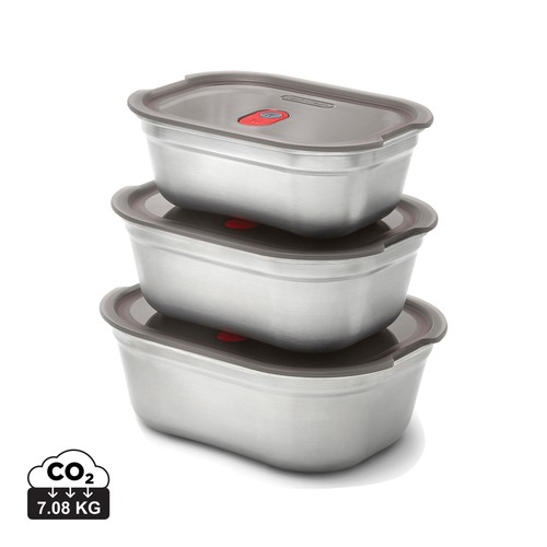 CAJA COMIDA BLACK+BLUM (3 PIEZAS, PEQUEÑO, MEDIANO Y GRANDE)