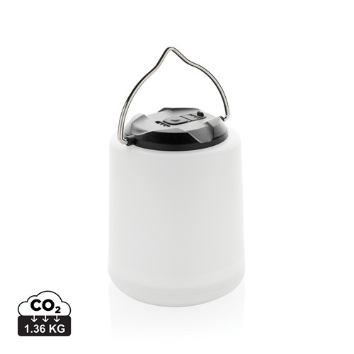 Lampe de table rechargeable en plastique recyclé RCS Limio - 1