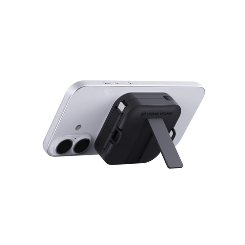 black Soporte Urban Vitamin San Jose 100W con cable retráctil