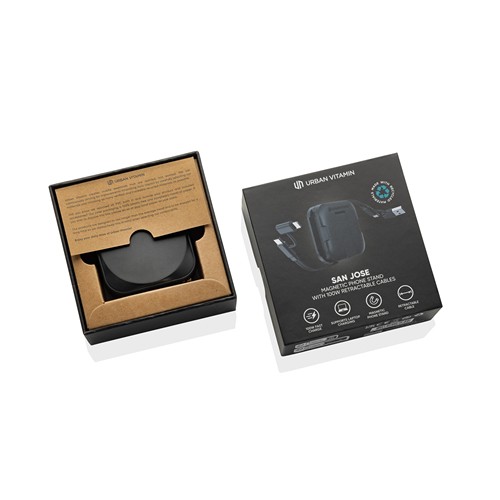 Support magnétique 100W avec câble Urban Vitamin San Jose - 4