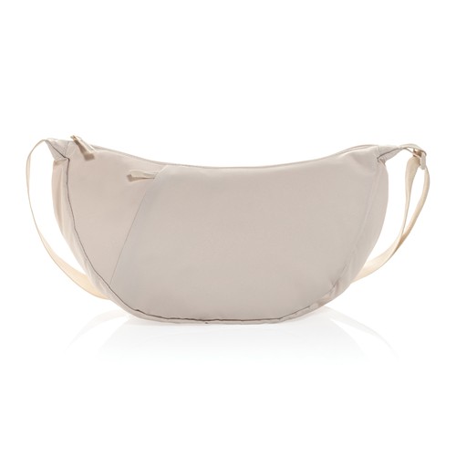 beis Bolsa bandolera de media luna Crescent XL AWARE™ RPET