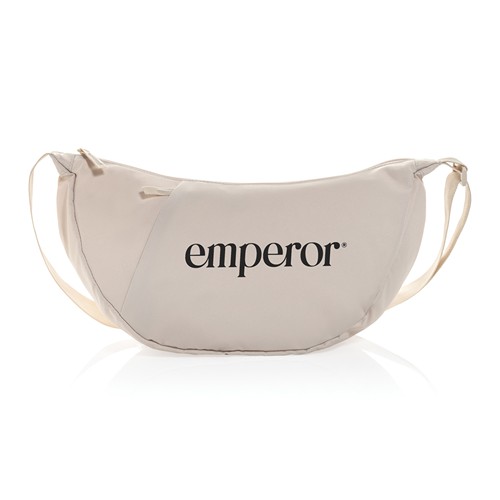 beis Bolsa bandolera de media luna Crescent XL AWARE™ RPET