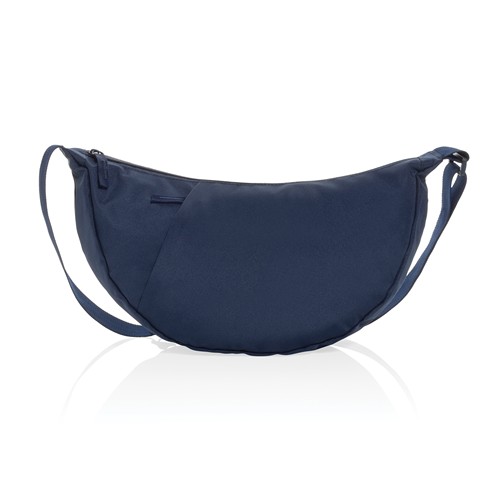 azul marino Bolsa bandolera de media luna Crescent XL AWARE™ RPET