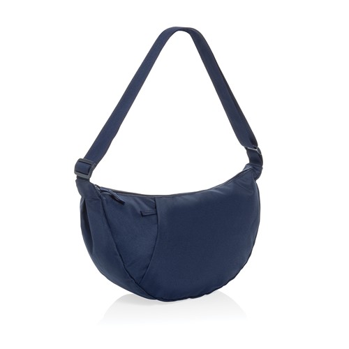 azul marino Bolsa bandolera de media luna Crescent XL AWARE™ RPET