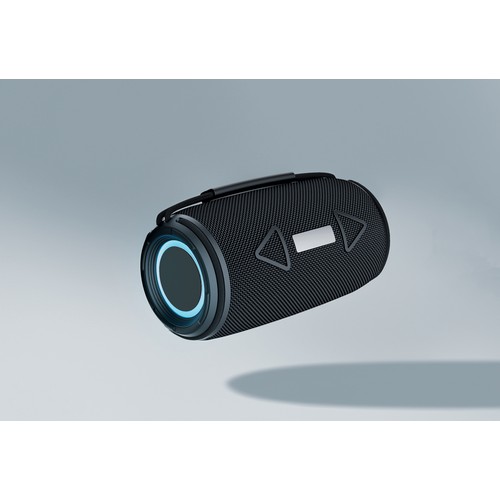 black Altavoz Prisma RCS 16W plástico reciclado IPX 4