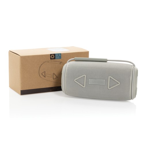 gray Altavoz Prisma RCS 16W plástico reciclado IPX 4
