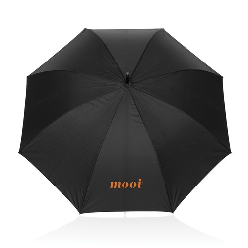 Swiss Peak Vero Aware™ RPET 25” umbrella w luxe handle Swiss Peak Vero Aware™ RPET 25” umbrella w luxe handle