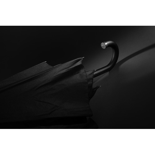 Swiss Peak Vero Aware™ RPET 25” umbrella w luxe handle Swiss Peak Vero Aware™ RPET 25” umbrella w luxe handle