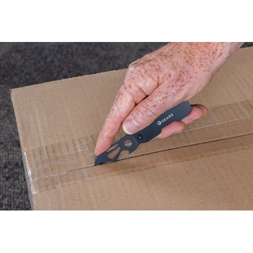 Herramienta EDC plegable Gear X mosquetón y cutter