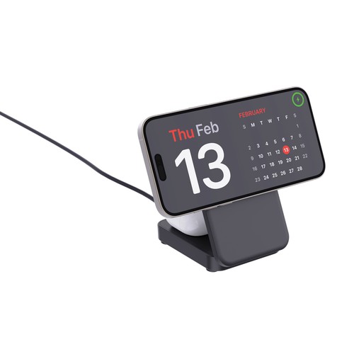 black Cargador magnético 3 en 1 RCS Urban Vitamin Arcadia 15W