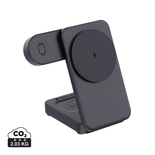 CARGADOR MAGNÉTICO 3 EN 1 RCS URBAN VITAMIN ARCADIA 15W