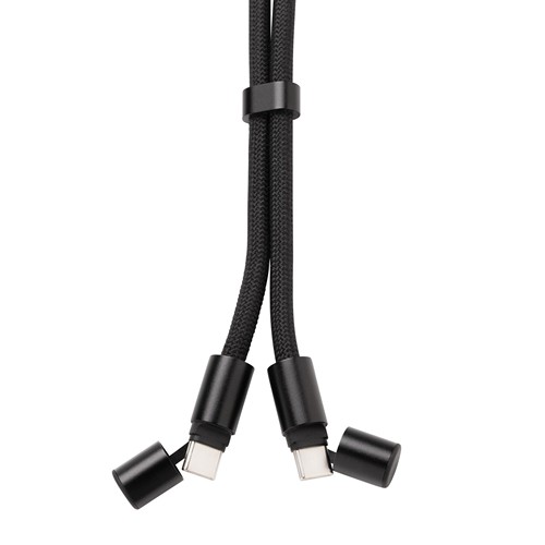 Bracelet téléphone avec câble 60W en rPET RCS LoopAmp - 10