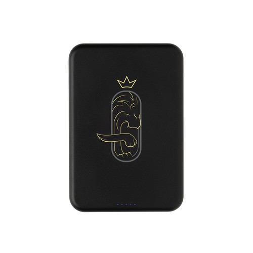 black Batería magnética plástico reciclado Amporia RCS 10.000 mAh