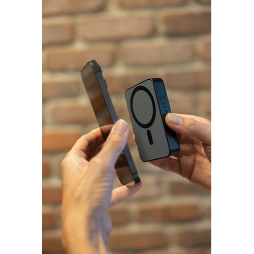 black Batería magnética plástico reciclado Amporia RCS 10.000 mAh