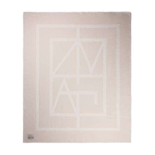 de blanco Manta Monogram VINGA GRS