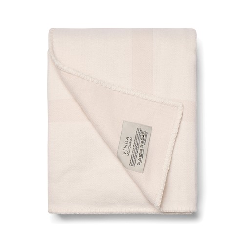 de blanco Manta Monogram VINGA GRS