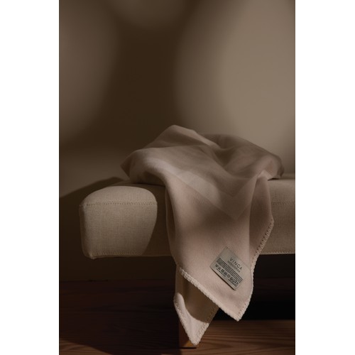 de blanco Manta Monogram VINGA GRS