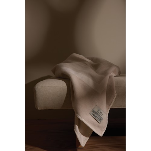 de blanco Manta Monogram VINGA GRS