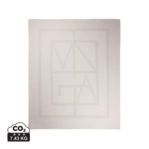 de blanco Manta Monogram VINGA GRS