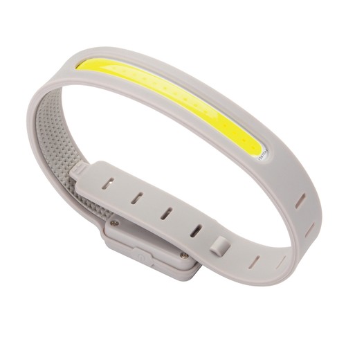 gray Luz de circulación LED recargable Lumi Sprint RCS rplástic