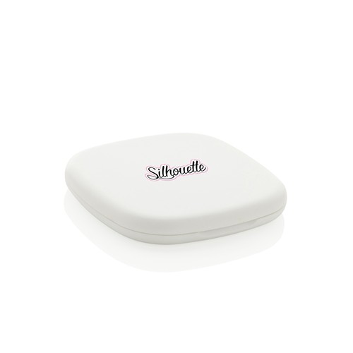 white Espejo de maquillaje de plástico reciclado Reflecta RCS