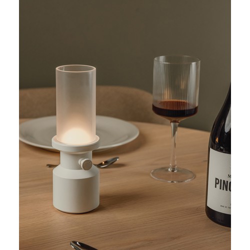white Lámpara de mesa VINGA Niori RCS