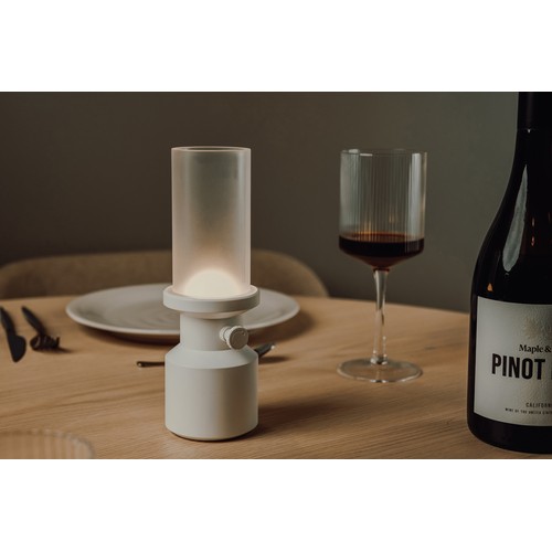 white Lámpara de mesa VINGA Niori RCS