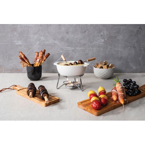 white Set fondue de queso BOSKA para fiestas 750 ml