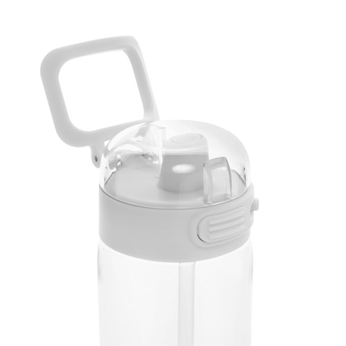 white Botella deportiva antigoteo SipnLock RCS RPET 800 ml