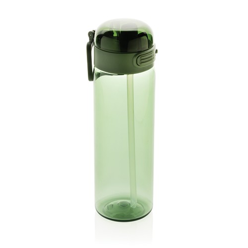 green Botella deportiva antigoteo SipnLock RCS RPET 800 ml