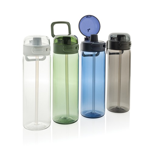 green Botella deportiva antigoteo SipnLock RCS RPET 800 ml