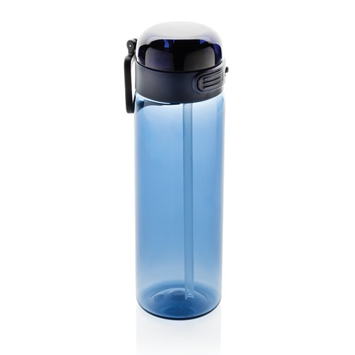 azul marino Botella deportiva antigoteo SipnLock RCS RPET 800 ml