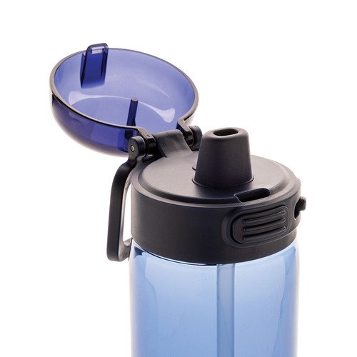 azul marino Botella deportiva antigoteo SipnLock RCS RPET 800 ml