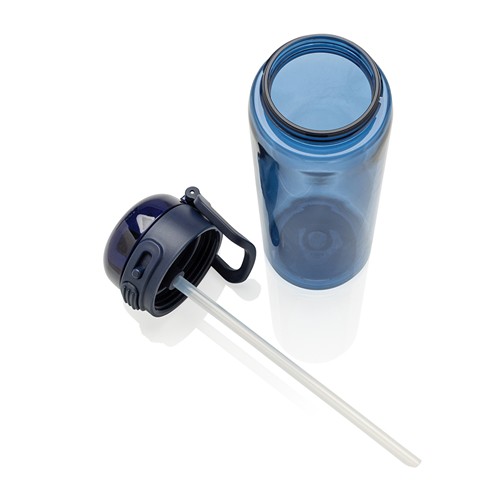 azul marino Botella deportiva antigoteo SipnLock RCS RPET 800 ml