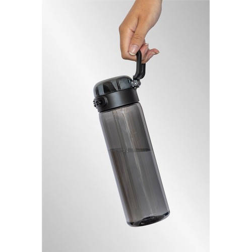 black Botella deportiva antigoteo SipnLock RCS RPET 800 ml