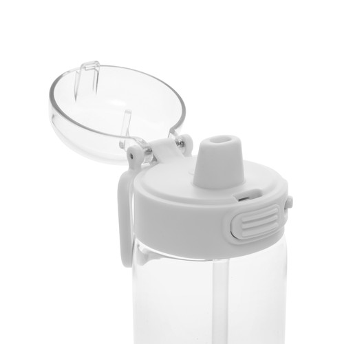 white Botella deportiva antigoteo SipnLock RCS RPET 800 ml