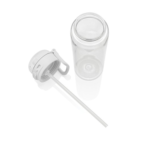white Botella deportiva antigoteo SipnLock RCS RPET 800 ml