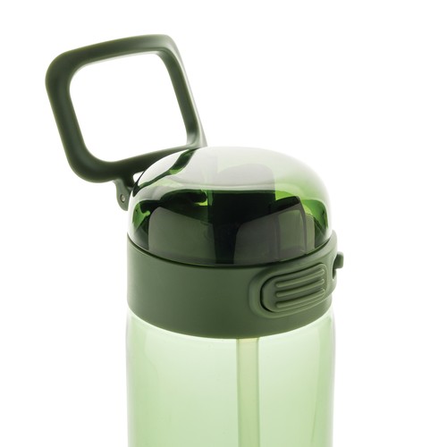 green Botella deportiva antigoteo SipnLock RCS RPET 800 ml