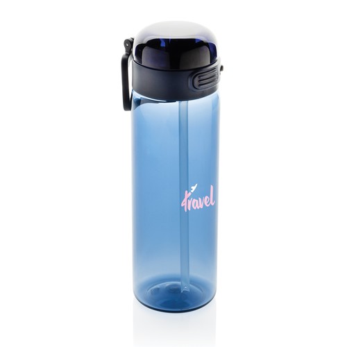 azul marino Botella deportiva antigoteo SipnLock RCS RPET 800 ml