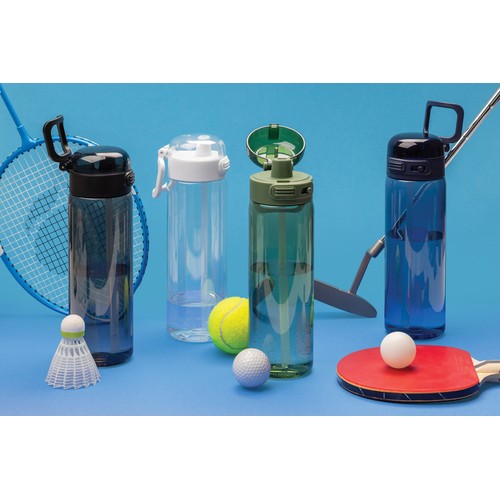 azul marino Botella deportiva antigoteo SipnLock RCS RPET 800 ml